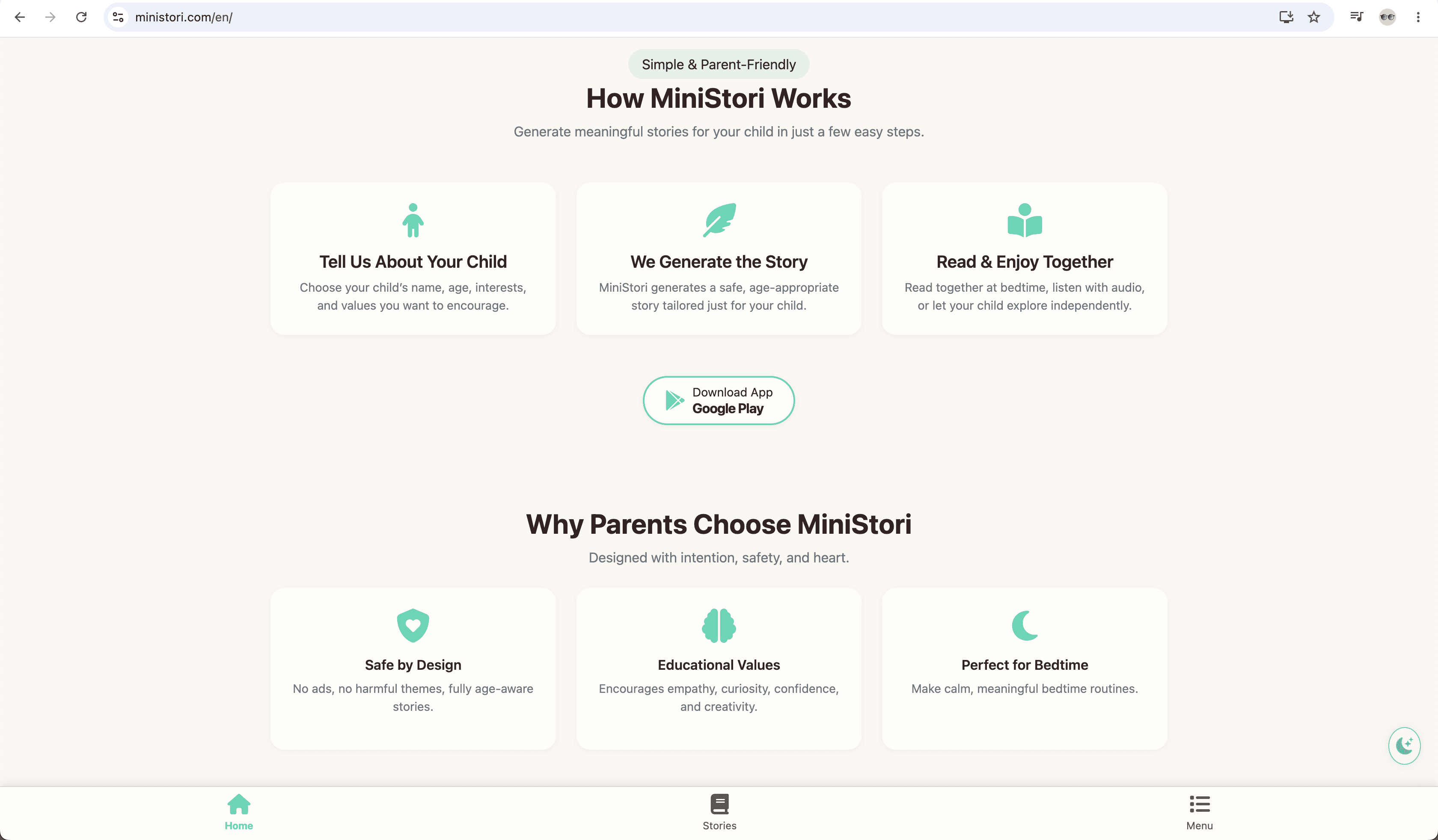Ministori screenshot 1